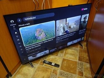 Televize QLED 43" 109cm TCL 4K HDR Smart TV Google