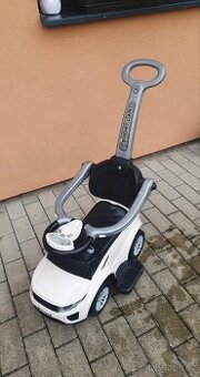 Dětské hrací auto odrážedlo s tyčí
