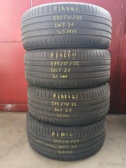Letní pneumatiky Pirelli 275/35/22 (2021 - 3,5mm)
