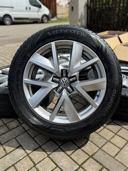 ORIGINÁL Alu Volkswagen MONTERO R20, 5x112 - TOP STAV, TPMS