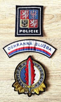 Policejní útvar pro ochranu prezidenta nášivky ČR