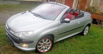 Peugeot 206 CC 2.0 100kw benzín Cabrio, klima 171000km