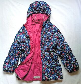 OBOUSTRANNÁ PŘECHODOVÁ BUNDA 7-9 let, 128/134 cm