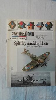 Plastické vystřihovánky Spitfiry našich pilotů