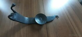 Kovaný šnek na svíčku