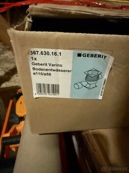 Geberit Varino Podlahová vpusť 110/56, 367.630.16.1.