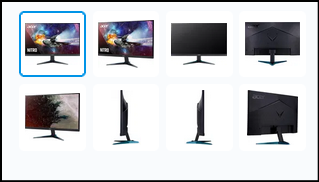 Acer VG270UEBMIIPX LED monitor 27" 2560 x 1440 px IPS 100Hz