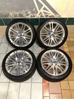 Alu kola Škoda R18 5X112 ZÁNOVNÍ LETNÍ PNEU 225/40 R18 LUXON