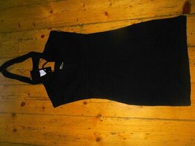 černé mini šáty uplejší vel.xs/s