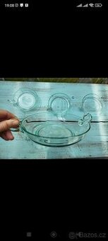 Starožitná kompotová sada sklo