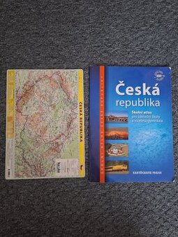Školní atlas ČR pro ZŠ a víceletá gymnázia + mapa ČR