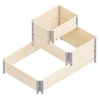 36ks Kloubový závěs Bova KZ30-15 pro vyvýšený záhon a palety