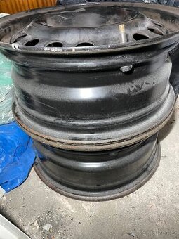 4ks Ocelové disky R15 5x110, 6Jx15 ET48