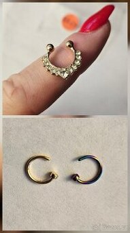 Piercingy do nosu