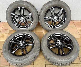 Zimní sada alu kol Škoda 205/60r16