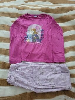 Pyžama a župan pro holku, v. 110 až 140