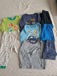 Dvojdílné pyzamo dlouhý rukáv 86-92 lupilu