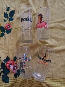 Prodám pivní skleničky i po kuse, cena dohodou