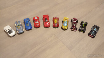 Autíčka angličáky sada 10 ks (sada č. 3)