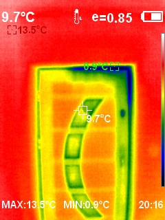 Měření termokamerou