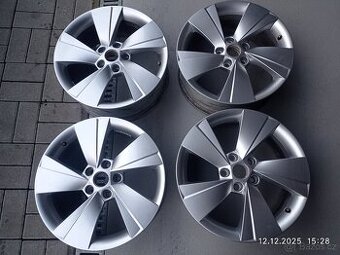 Zánovní sada 4x al disků 17" ZEUS ORIGINAL ŠKODA SUPERB III