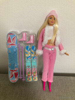 Barbie na lyžích Barbie + snowboard