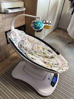 4moms Lehátko mamaRoo5 Classic s novorozeneckou vložkou