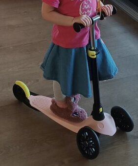 Dětská koloběžka Decathlon - růžová