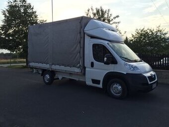 Valníková plachtová nástavba Peugeot Boxer