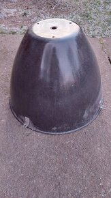 Smaltované stínítko na velké industriální světlo TYP 25 250