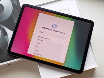 APPLE iPad Air 5 (2022) M1 64GB Šedý - ZÁRUKA - NEPOUŽITÝ