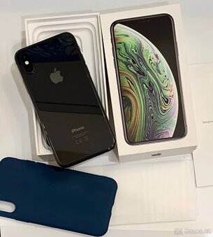 iPhone Xs Šedá BATERIE 100% TOP