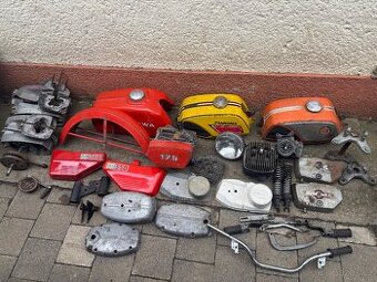 Dily jawa 350 čz 476 488 477 487 471 472