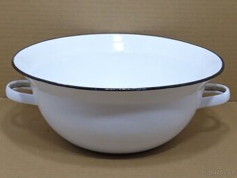 Retro smaltovaný lavor mísa s ušima Sfinx 30cm