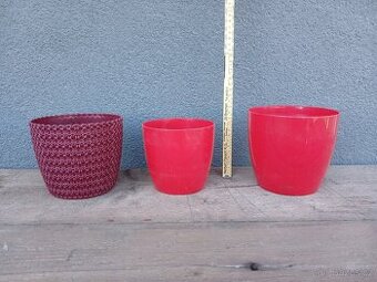 Plastové obaly na květináče