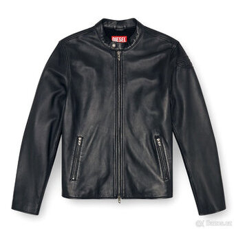 Kožená bunda DIESEL, vel. 54, nová, sleva 55 %