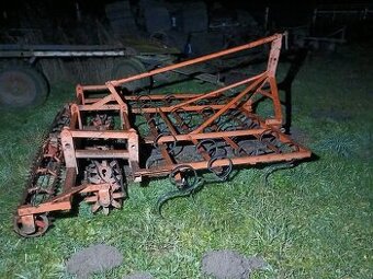 Předseťový kultivátor 2.5m, 2 drobicí válce