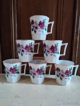 Retro porcelán ceny různé většinou bez vady