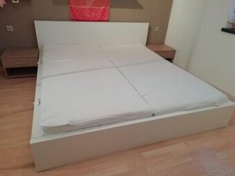 IKEA MALM bílá 180 x 200 cm