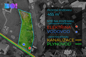 Prodej stavebního pozemku, 455m², Nová Ves - Frýdlant nad Os