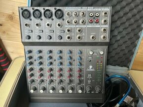 Prodám mixpult Behringer MX802 Eurorack 6/8 kanálů