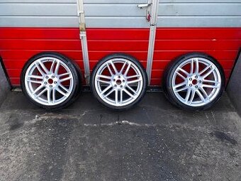 Original 3x ALU kola Audi 19" 9J ET33 + pneu 255/35/R19
