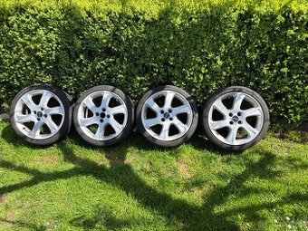 Prodám ALU kola Borbet (Opel) včetně letní pneu 205/40 R17