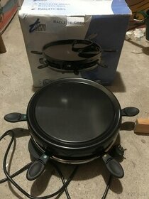 Raclette gril, jen 1 x použitý