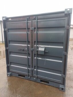 Nový 8´ skladový kontejner, barva RAL 7016 a RAL 7035
