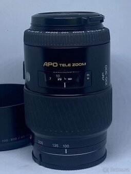 Minolta APO Tele Zoom AF 100-300mm f/4.5 – Stav nového kusu