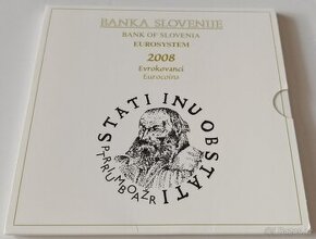 Sada euro mincí Slovinsko 2008 - 1