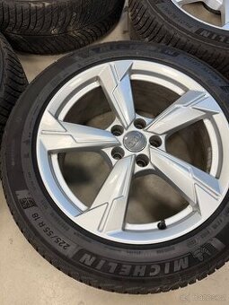 Alu kola Audi 5x112 r18 zimní pneu michelin 225/55 r18 et 39