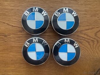 Prodám ORIGINÁL středové krytky kol BMW (55mm)