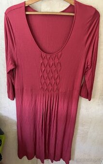 Šaty malinové L/XXL